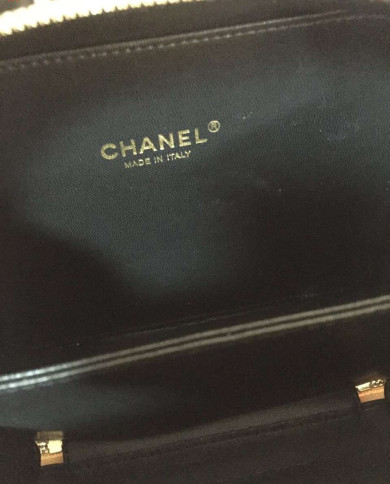 Chanel Quilted Vanity Case