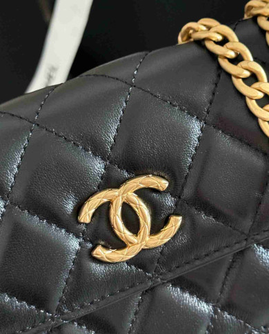Chanel Quilted Vanity Case