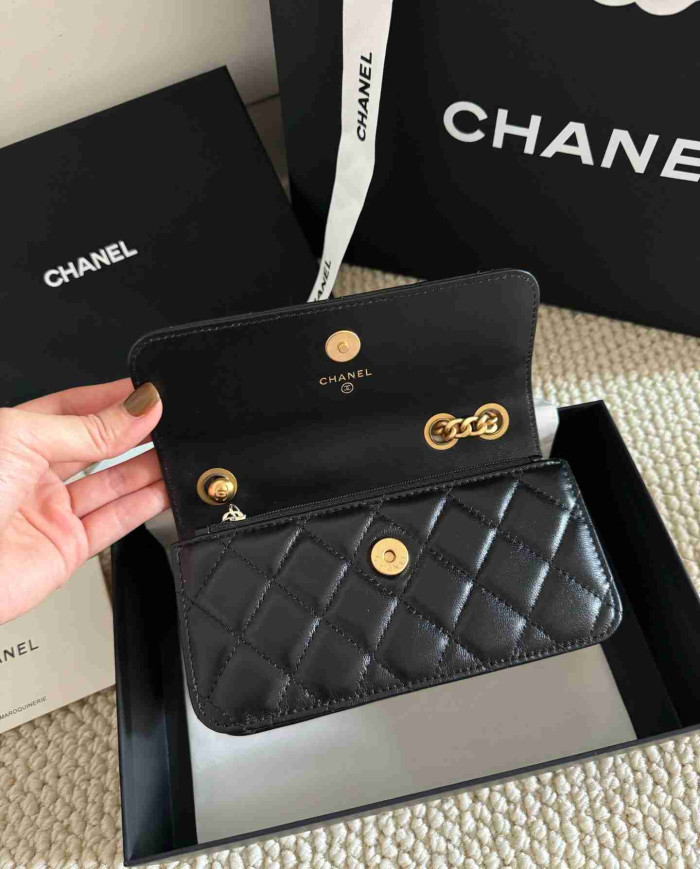 Chanel Quilted Vanity Case