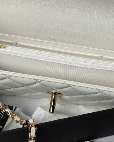 Chanel Quilted Top Handle Chain Bag