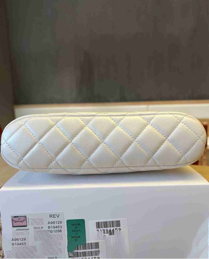 Chanel Quilted Chain Shoulder Bag with Charms