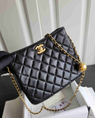 Chanel Quilted Chain Bucket Bag