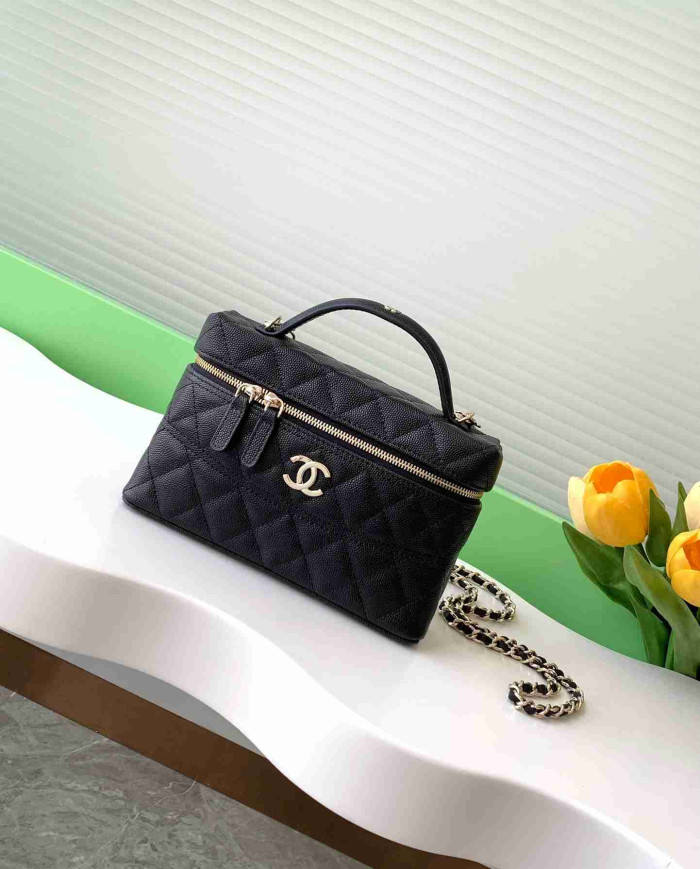 Chanel Quilted Box Bag