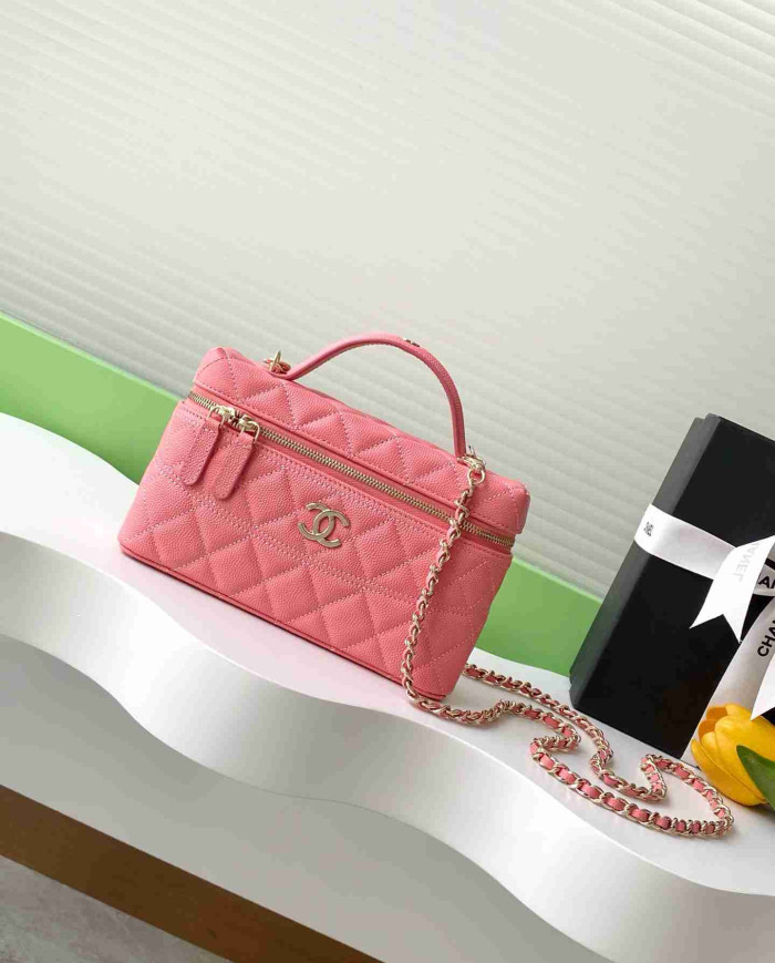 Chanel Quilted Box Bag