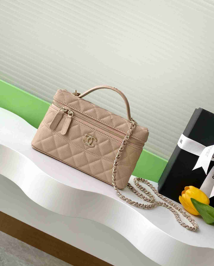 Chanel Quilted Box Bag