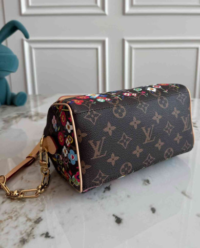 Chanel Quilted Top Handle Bag