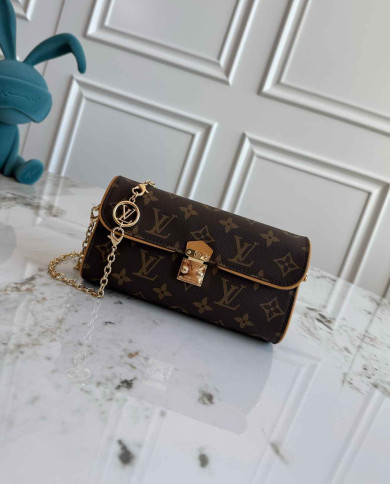 LV Monogram Chain Clutch