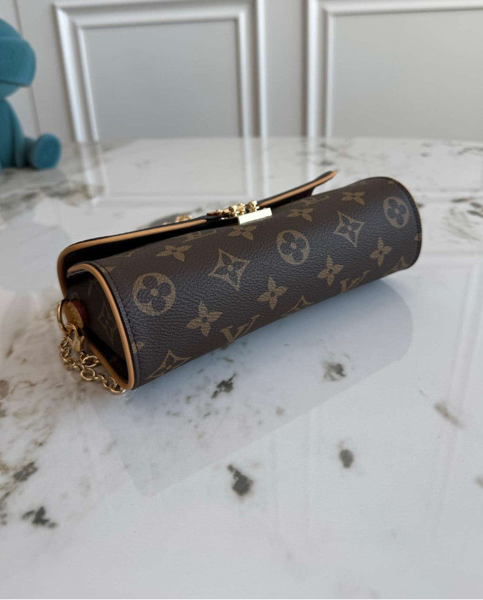 LV Monogram Chain Clutch