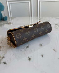 LV Monogram Chain Clutch
