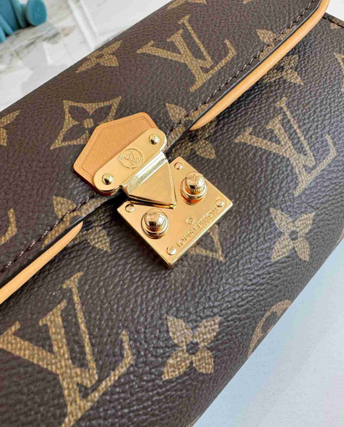 LV Monogram Chain Clutch