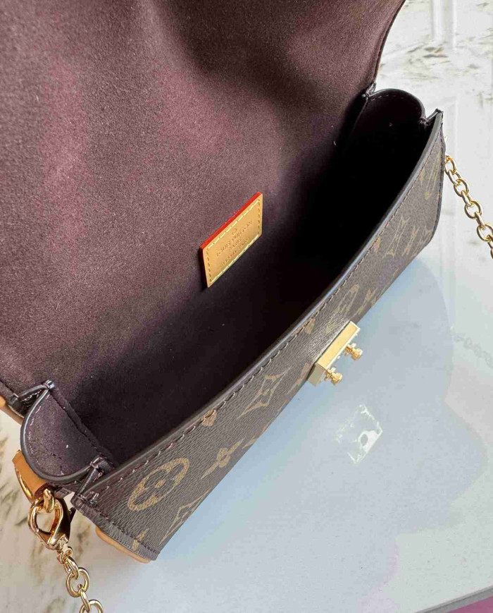 LV Monogram Chain Clutch