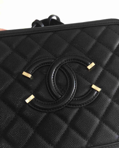 Chanel Quilted Chain Bag Top Handle Crossbody Bag
