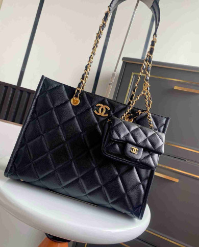Chanel Tote Bag with Pouch