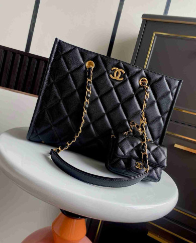 Chanel Tote Bag with Pouch