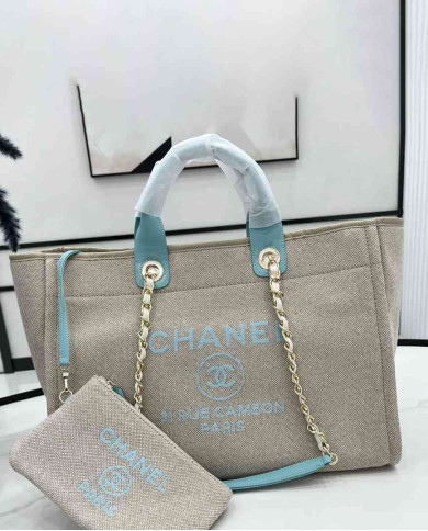 Chanel Large Tote Bag with Pouch