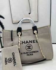 Chanel Large Tote Bag with Pouch