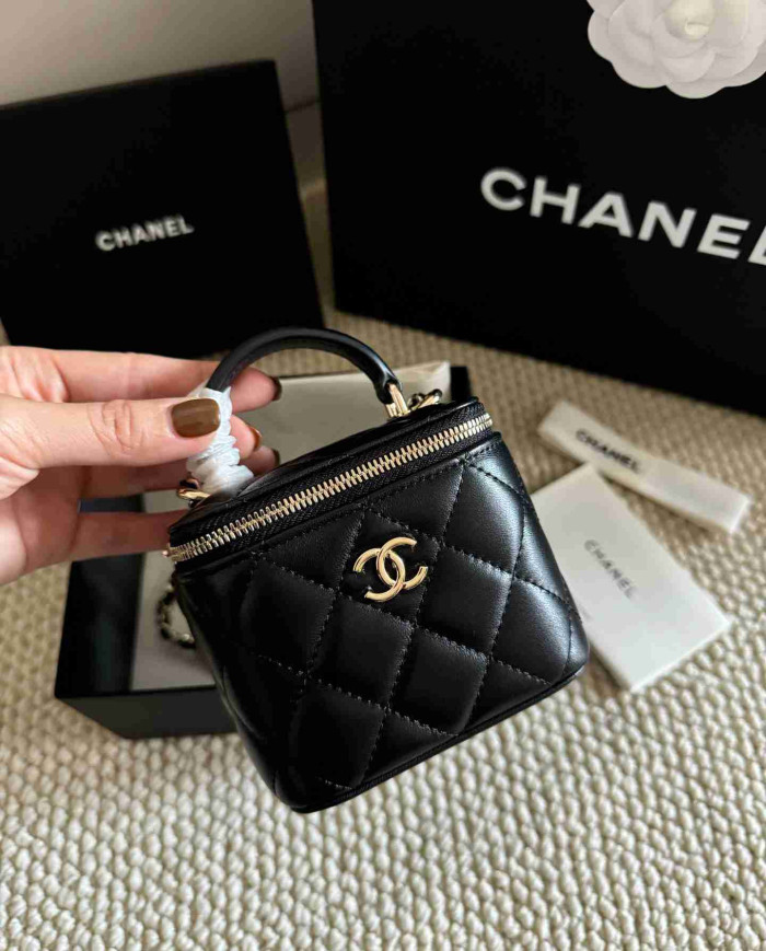 Chanel Lambskin Mini Vanity Case