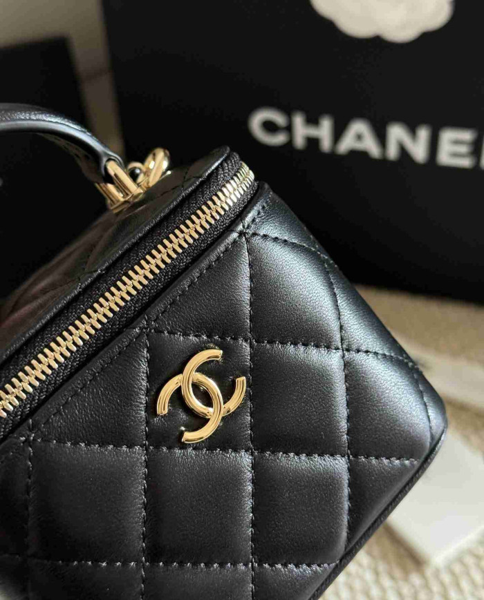 Chanel Lambskin Mini Vanity Case