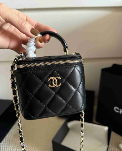 Chanel Lambskin Mini Vanity Case