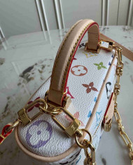 LV Colorful Printed Mini Top-Handle Crossbody