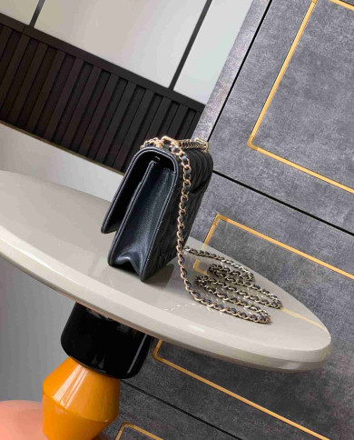 Chanel Quilted Chain Shoulder Bag with Charms