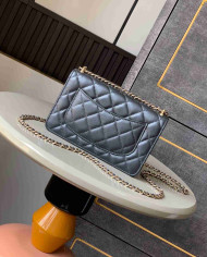 Chanel Quilted Chain Shoulder Bag with Charms