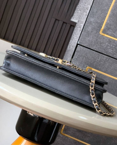 Chanel Quilted Chain Shoulder Bag with Charms