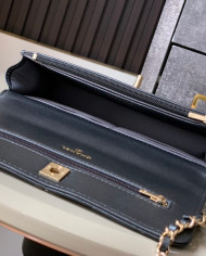 Chanel Quilted Chain Shoulder Bag with Charms