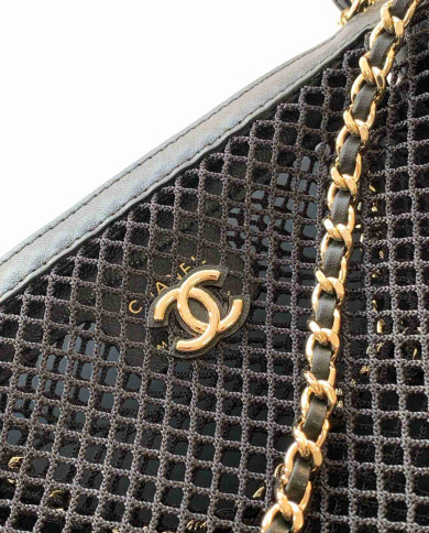 Chanel Mesh Chain Shoulder Bag