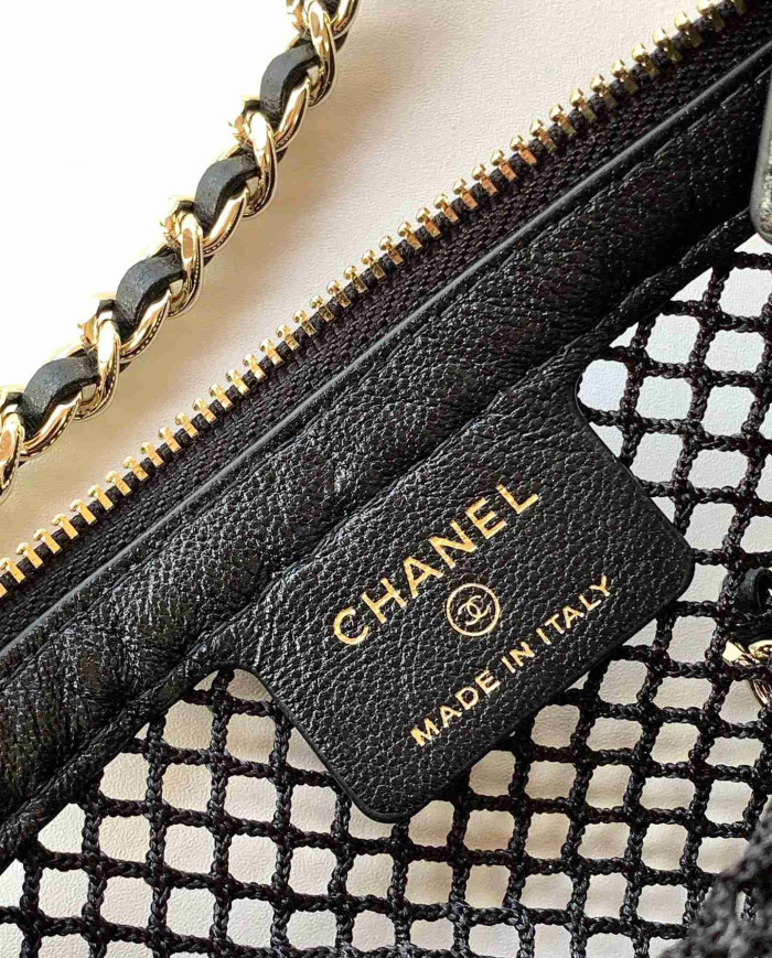 Chanel Mesh Chain Shoulder Bag