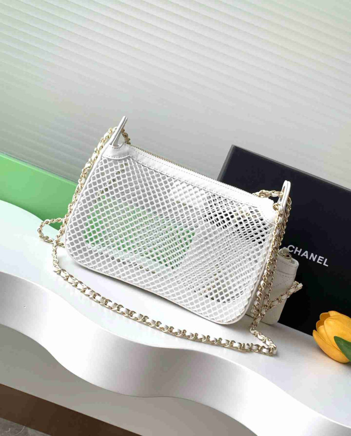 Chanel Mesh Chain Shoulder Bag