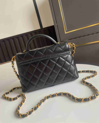 Chanel Mini Top Handle Flap Bag