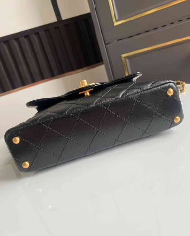 Chanel Mini Top Handle Flap Bag