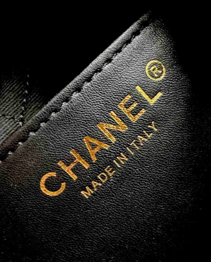 Chanel Studded Denim 22 Bag