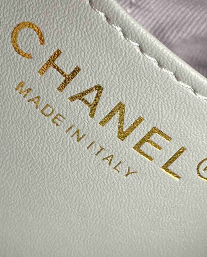 Chanel Studded Denim 22 Bag