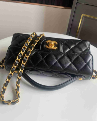 Chanel Mini Top Handle Flap Bag