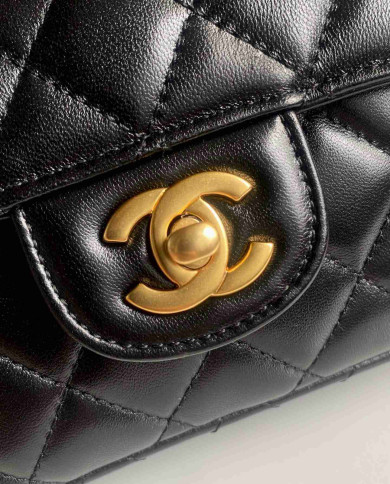 Chanel Mini Top Handle Flap Bag