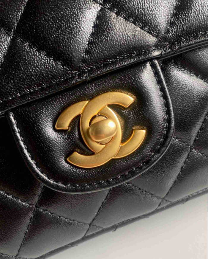 Chanel Mini Top Handle Flap Bag