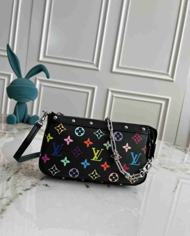 LV Monogram Multicolore Pochette Accessoires