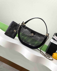 Chanel Mesh Half Moon Bag