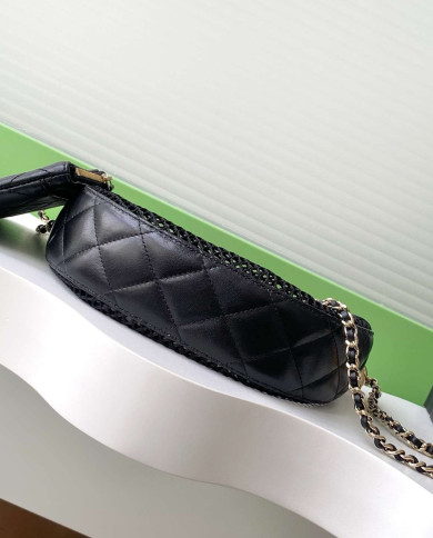 Chanel Mesh Half Moon Bag