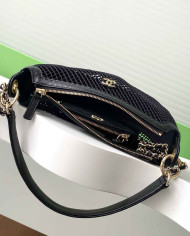 Chanel Mesh Half Moon Bag