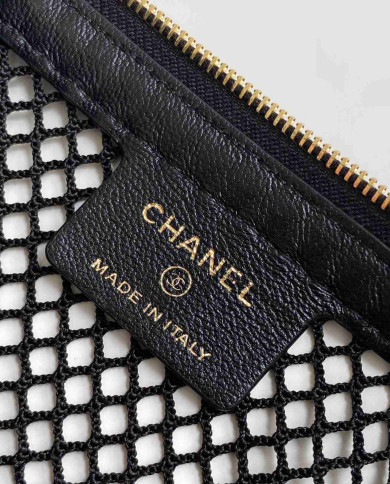Chanel Mesh Half Moon Bag