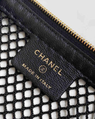 Chanel Mesh Half Moon Bag