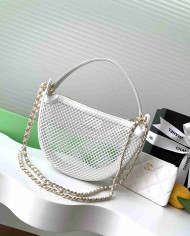 Chanel Mesh Half Moon Bag