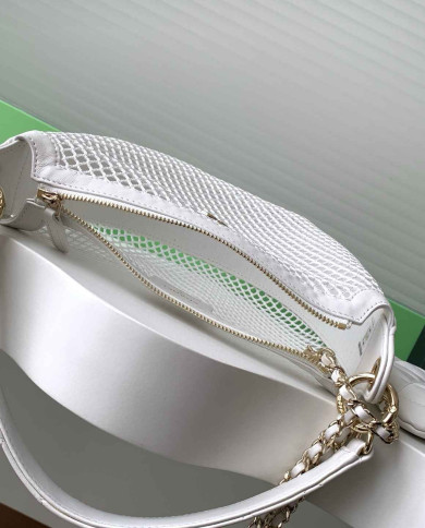 Chanel Mesh Half Moon Bag