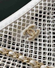 Chanel Mesh Half Moon Bag