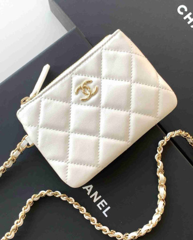 Chanel Mesh Half Moon Bag