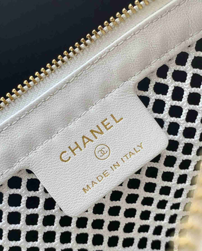 Chanel Mesh Half Moon Bag