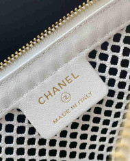 Chanel Mesh Half Moon Bag